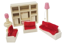 Dollhouse Furniture Living Room Set