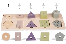 Shapes and Fraction Board