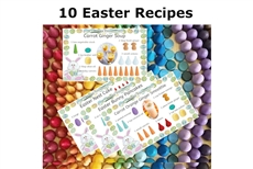 Mandala Recipe Cards - 10 Easter Kids' Recipes