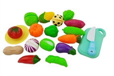 IFIT Montessori: Plastic Cutting Vegetable Set