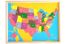 IFIT Montessori: Puzzle Map of the USA