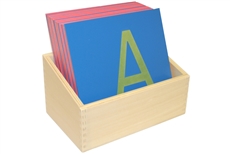 IFIT Montessori: Capital Case Sandpaper Letters
