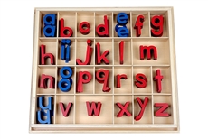 IFIT Montessori: Movable Alphabet with Box - Print