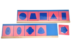 IFIT Montessori: Metal Insets with 2 Stands