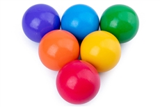 6 Balls for Rainbow Stacker