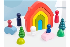 Rainbow House Set